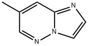 7-methylimidazo[1,2-b]pyridazine 结构式