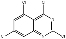 2,4,5,7-四氯喹唑啉 结构式