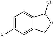 5-CHLORO-1,3-DIHYDRO-1-HYDROXY-2,1-BENZOXABOROLE 结构式