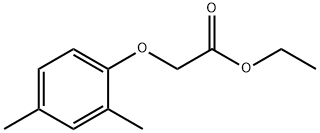 ethyl (2,4-dimethylphenoxy)acetate 结构式