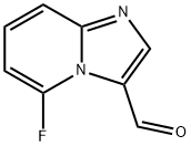 5-氟咪唑并[1,2-A]吡啶-3-甲醛 结构式