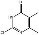 2-chloro-5,6-dimethyl-4(3H)-Pyrimidinone 结构式