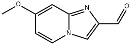 7-甲氧基咪唑并[1,2-A]吡啶-2-羧醛 结构式