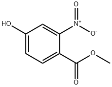 4-羟基-2-硝基苯甲酸甲酯 结构式