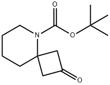 tert-butyl 2-oxo-5-azaspiro[3.5]nonane-5-carboxylate 结构式