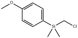 (CHLOROMETHYL)(4-METHOXYPHENYL)DIMETHYLSILANE 结构式