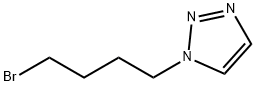 1-(4-溴丁基)-1,2,3-三唑 结构式