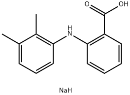 甲芬那酸钠 结构式