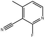 2-氟-3-氰基-4-甲基吡啶 结构式