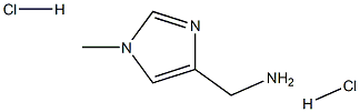 (1-methyl-1H-imidazol-4-yl)methanamine dihydrochloride 结构式