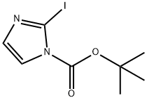 TERT-BUTYL 2-IODO-1H-IMIDAZOLE-1-CARBOXYLATE 结构式