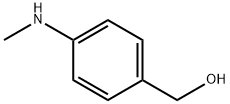 (4-(甲基氨基)苯基)甲醇 结构式