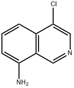 4-氯异喹啉-8-胺 结构式