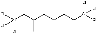 1,6-双(三氯硅基)-2,5-二甲基己烷 结构式