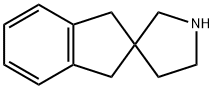 1,3-二氢螺环螺[茚-2,3'-吡咯烷 结构式