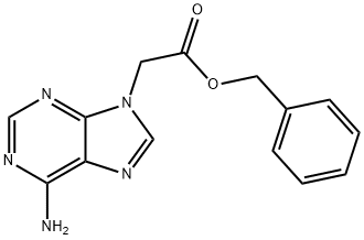 Benzyl 6-amino-9H-purine-9-acetate 结构式