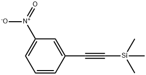 trimethyl((3-nitrophenyl)ethynyl)silane 结构式