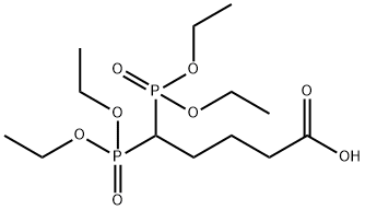 Tetraethyl-5-carboxypentylene-1,1-bisphosphonate 结构式