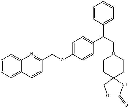 3-oxa-1,8-diazaspiro[4.5]decan-2-one 结构式