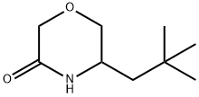 (R)-5-neopentylmorpholin-3-one 结构式