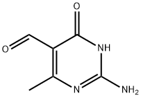 2-amino-6-methyl-4-oxo-3,4-dihydro-pyrimidine-5-carbaldehyde 结构式