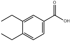 3,4-二乙基苯甲酸 结构式