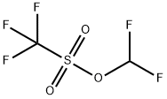 三氟甲磺酸二氟甲酯 结构式