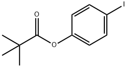 4-碘苯基新戊酸酯 结构式