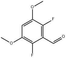 2,6-二氟-3,5-二甲氧基苯甲醛 结构式