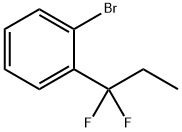 1-溴-2-(1,1-二氟丙基)-苯 结构式