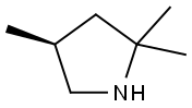 (S)-2,2,4-三甲基吡咯烷 结构式