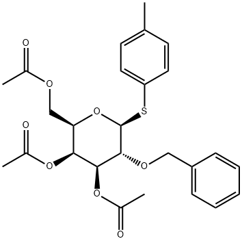 4-Methylphenyl 2-O-(phenylmethyl)-1-thio-beta-D-galactopyranoside triacetate