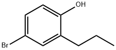 4-BROMO-2-PROPYLPHENOL 结构式