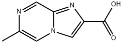 6-METHYLIMIDAZO[1,2-A]PYRAZINE-2-CARBOXYLIC ACID 结构式