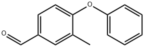 3-甲基-4-苯氧基苯甲醛 结构式