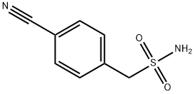(4-cyanophenyl)methanesulfonamide 结构式