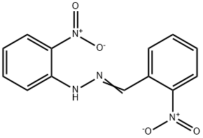 (1E)-1-(2-nitrobenzylidene)-2-(2-nitrophenyl)hydrazine 结构式