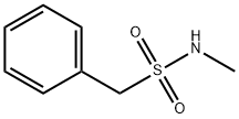 N-甲基-1-苯基甲磺酰胺 结构式