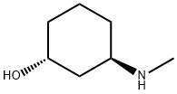 (1R,3R)-3-甲氨基-环己醇 结构式