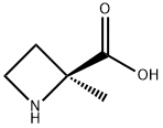 (S)-2-METHYLAZETIDINE-2-CARBOXYLIC ACID 结构式