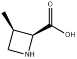 2-Azetidinecarboxylic acid, 3-methyl-, (2S,3R)- 结构式