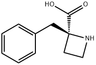 (R)-2-BENZYLAZETIDINE-2-CARBOXYLIC ACID 结构式