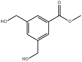 3,5-双羟甲基苯甲酸甲酯 结构式