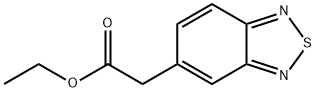 苯并噻二唑-4-乙酸乙酯 结构式