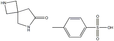 2,6-二氮杂螺[3.4]辛烷-7-酮 4-甲基苯磺酸负离子 结构式