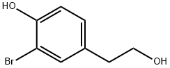 2-溴-4-(2-羟乙基)苯酚 结构式