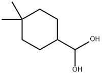 4,4-二甲基环己基甲醛水合物 结构式