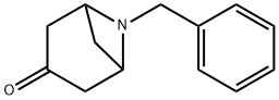6-苄基-6-氮杂双环[3.1.1]庚-3-酮 结构式