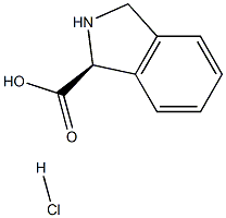(S)-isoindoline-1-carboxylic acid hydrochloride 结构式