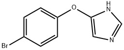 4-(4-Bromo-phenoxy)-4,5-dihydro-1H-imidazole 结构式